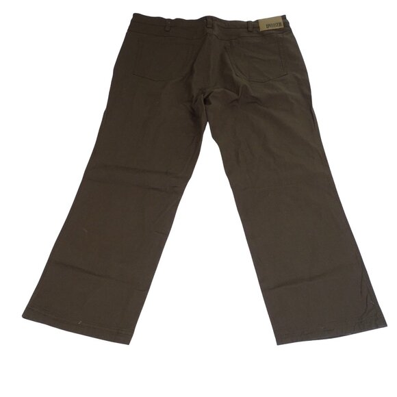 Duluth Trading Flex Fire Hose Jeans Mens Size 42 x30 Brown 5-Pocket Durable NWOT - Picture 2 of 12